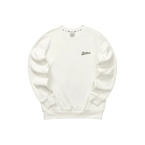 Skechers Зефирный белый/0074 Унисекс Свитшоты