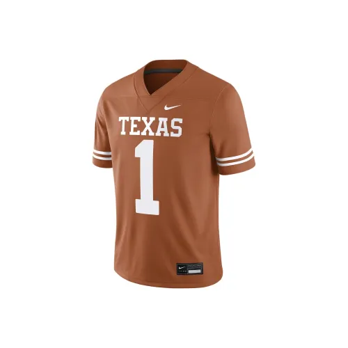 nike CollegeDri Форма FW24 Texas Longhorns T Рубашка Мужская Апельсин