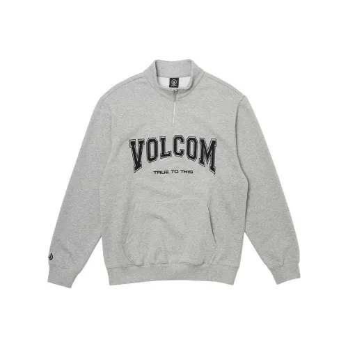 Volcom Воротник-стойка Свободный крой Толстовка Унисекс
