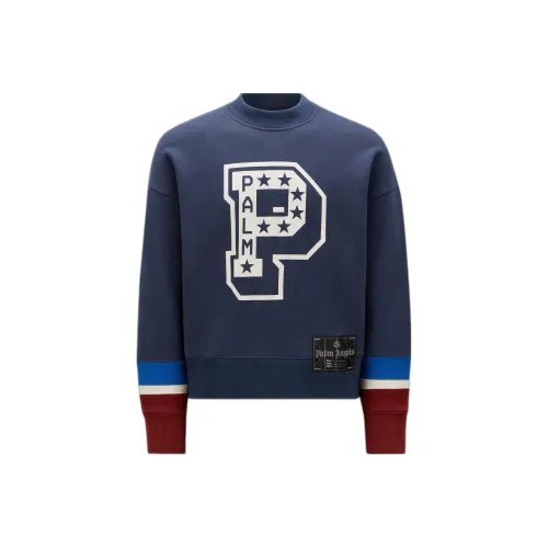 MONCLER GENIUS x Palm Angles MONCLER GENIUS x PALM ANGEL FW22 Толстовка Унисекс Cool Светло-Синий