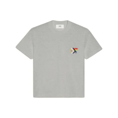 AMIPARIS T-Shirt Унисекс Cloud Brocade Серый