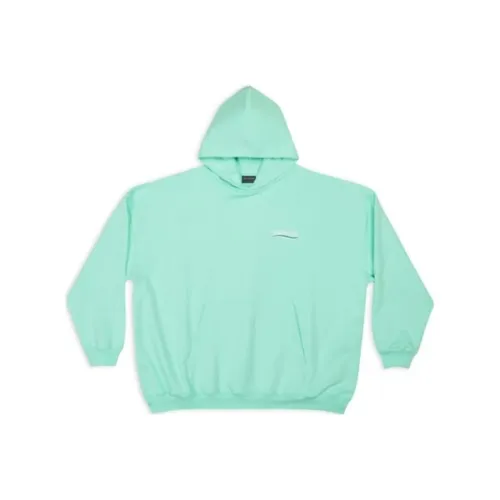 Balenciaga FW22 Свитшот Loose Fit Мужской Mint Green