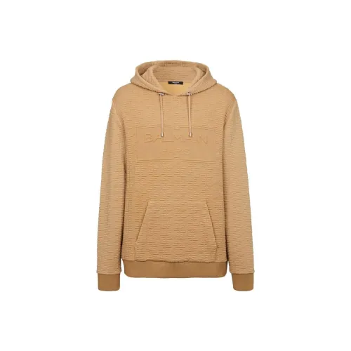 BALMAIN Хаки Мужские Свитшоты