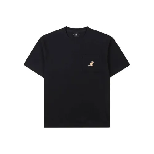 KANGOL Мужские черные футболки