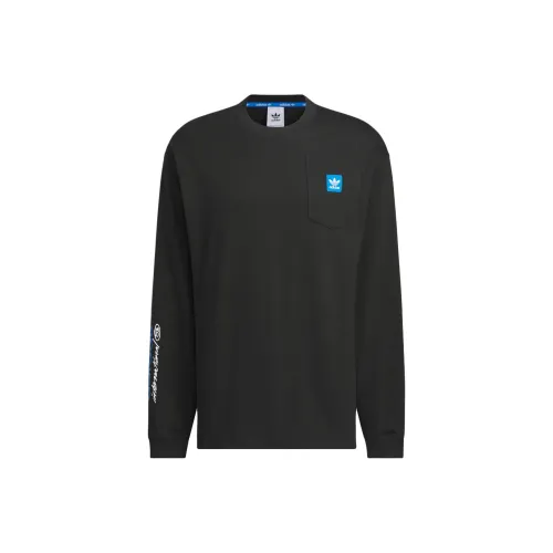 Adidas Originals CITY SKATE Длинный рукав Т-рубашка Мужская Черная