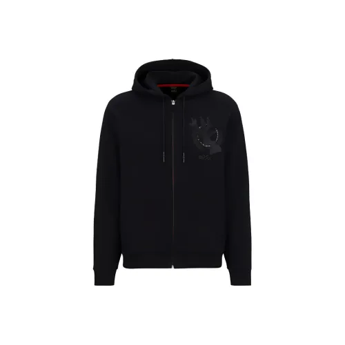 Hugo Boss Черные Мужские Свитшоты