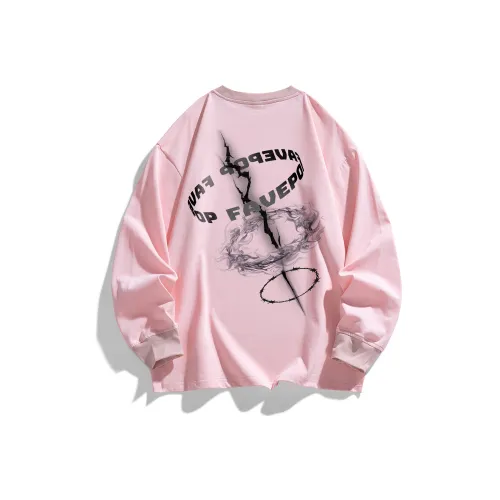 FAVEPOP Длинный рукав Т-рубашка Унисекс