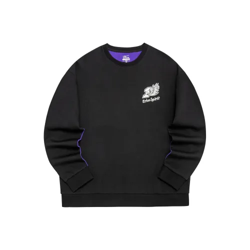 Erke Толстовка Мужская Глубокий Черный Трюфельный Фиолетовый