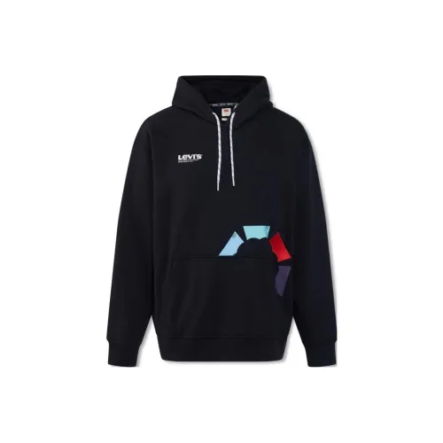 Levis Черные Мужские Свитшоты