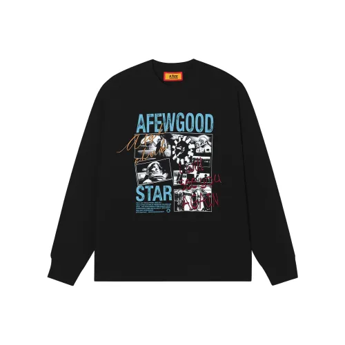 AFGK Черная унисекс футболка