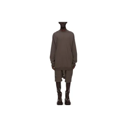 RICK OWENS совместный бренд Коричневый Мужской Свитшот