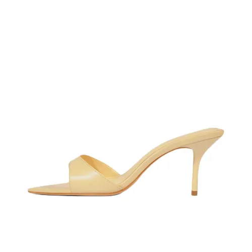 Schutz Слипоны 7,5 см Женские Бежевые