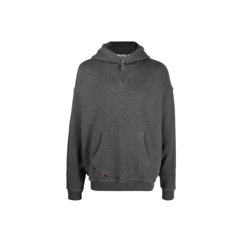 DIESEL Серый Мужской Свитшот