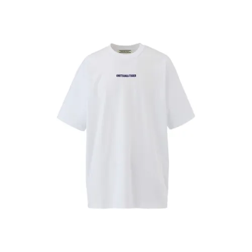 Onitsuka Tiger FW24 T Shirt Unisex White