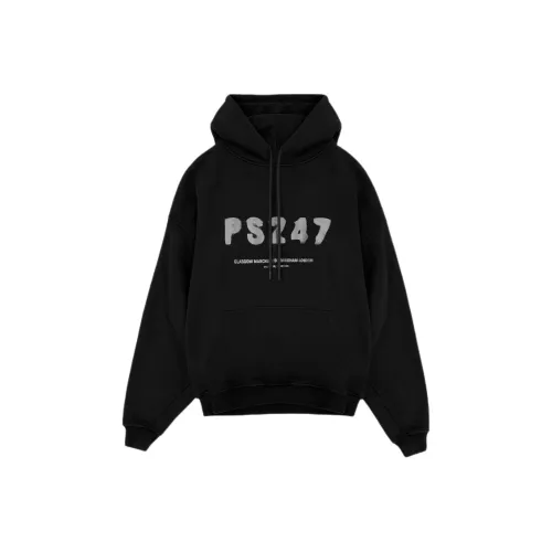 REPRESENT 247 X Puresport OVERSIZED Толстовка Мужская Черная
