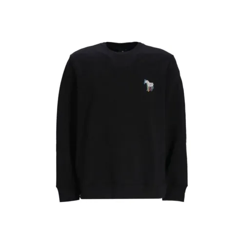 PS By Paul Smith Черные Мужские Свитшоты