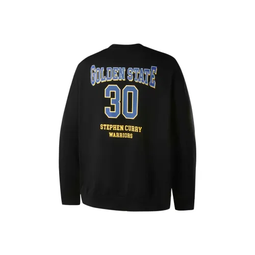 NBA Golden State Warriors Черные Унисекс Свитшоты