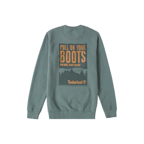 Timberland Зеленый Мужской Свитшот