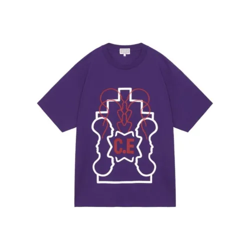 Cav Empt Фиолетовые Унисекс Т-рубашки
