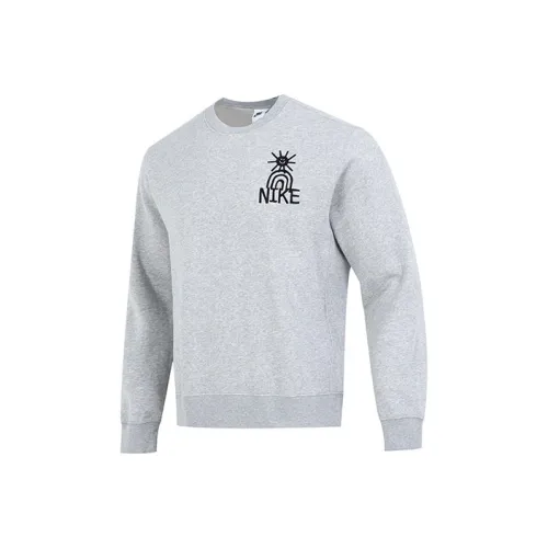 Nike Серый Мужской Свитшот