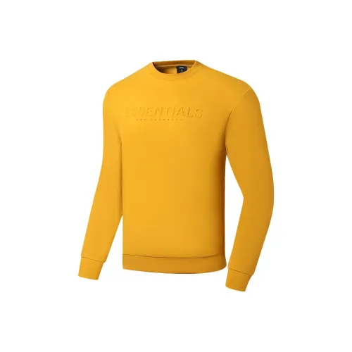 LINING Fitness Series Толстовка Мужская Желтая