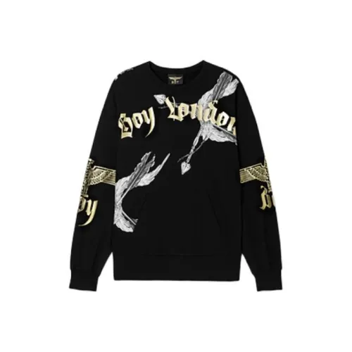 Boy London FW22 Свитшот Мужской Черный