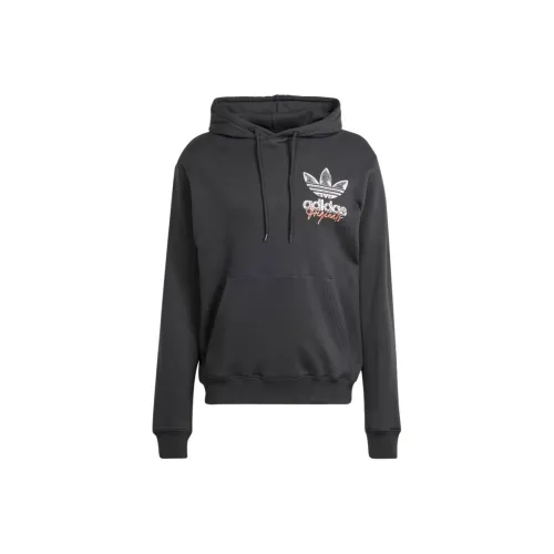 Adidas Originals Trefoil Hoodie Толстовка Мужская Черная