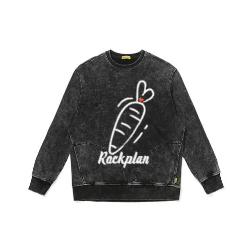 ROCK PLAN Черная унисекс толстовка