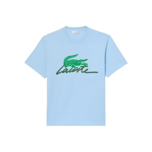 LACOSTE T-рубашка мужская светло-синяя