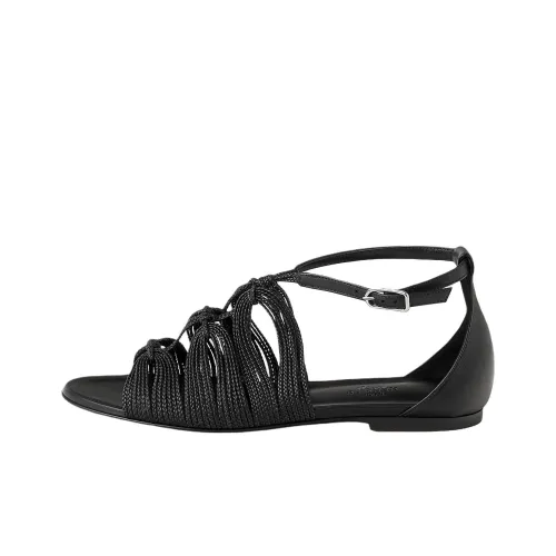 HERMES Karmen One Ремень Сандалии Женские Черные