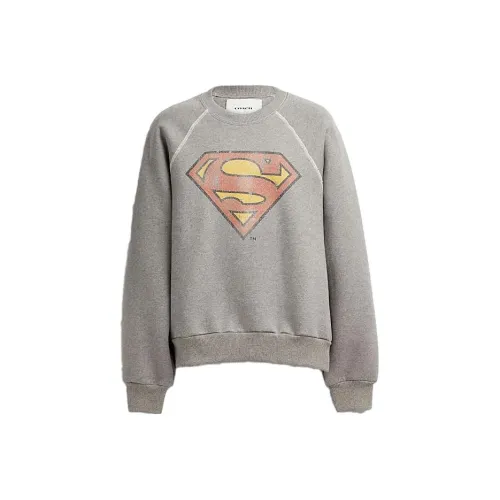 COACH Темно-серый Унисекс Толстовки