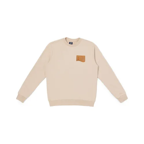 Lee FW22 Свитшот Мужской Бежевый