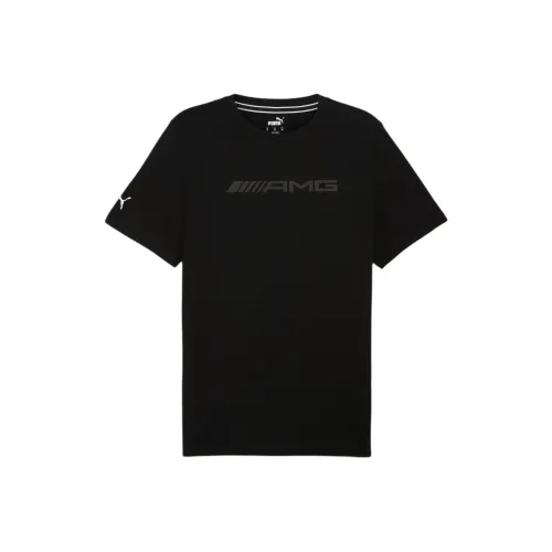 PUMA Mercedes Amg SS24 T Рубашка Мужская Черная