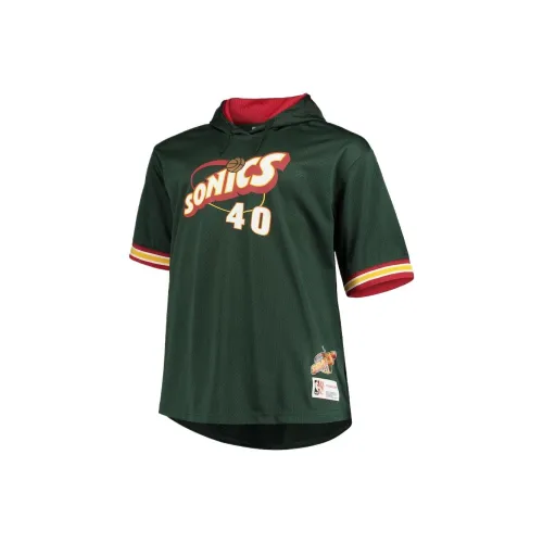 NBA x MITCHELL NESS Футболка Seattle Supersonics Мужская Зеленая