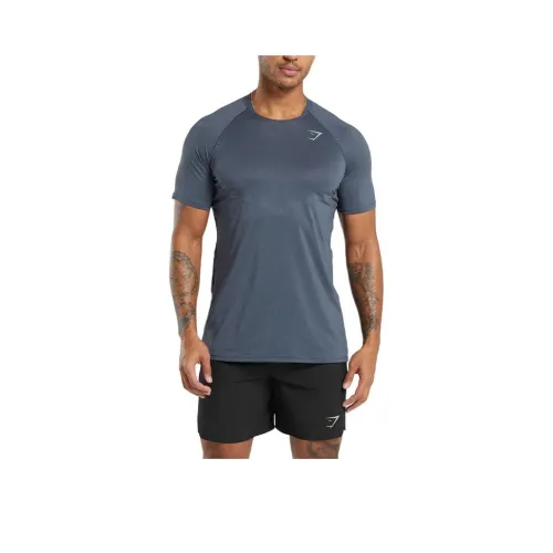 GYMSHARK T Рубашка Мужская Титан Синий