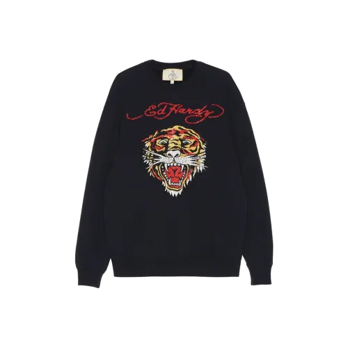 Ed Hardy Classic Series Черный Унисекс Свитшоты
