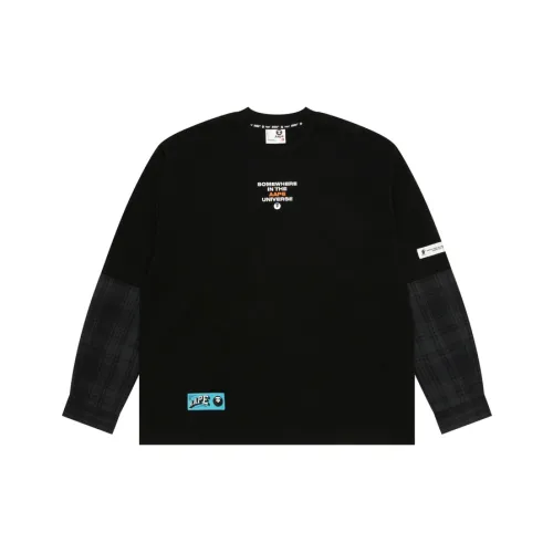 AAPE Черный BKX Мужская T-Рубашка