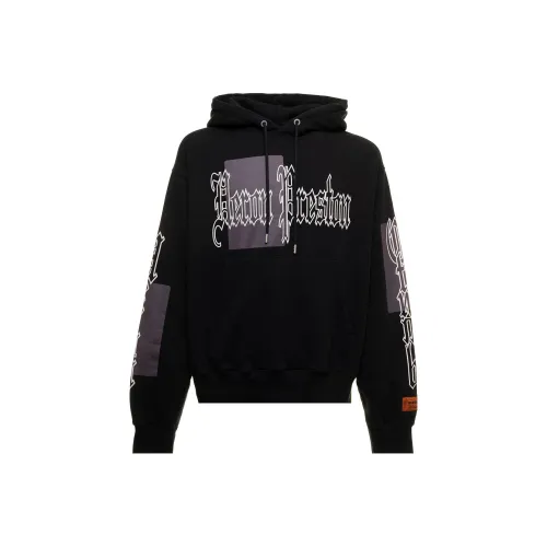 HERON PRESTON Мужские черные свитшоты