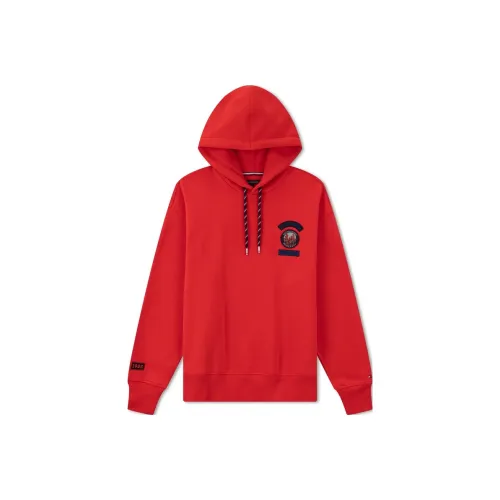 Tommy Hilfiger Ярко-красный SNE Мужские Свитшоты