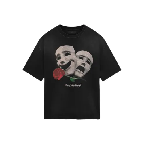 AMIRI Мужские черные футболки