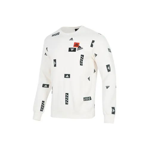 Adidas Белый Мужской Свитшот