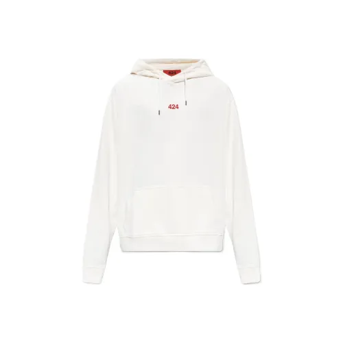 424 Белый Мужской Свитшот
