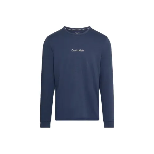 CALVIN KLEIN Свитшот Мужской Темно-синий