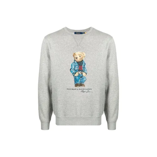 Polo Ralph Lauren Серый Мужской Свитшот