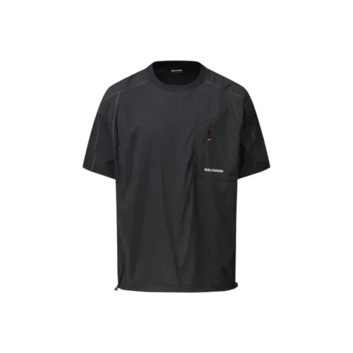 SALOMON UNI T Рубашка Мужская Черная