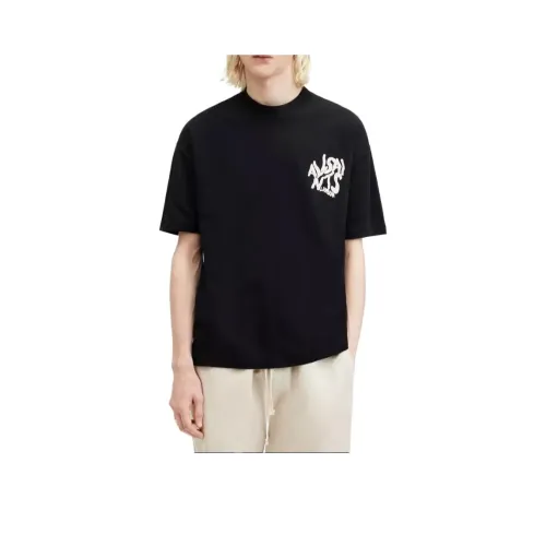 ALLSAINTS Мужские черные футболки