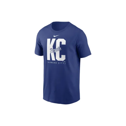 nike T-рубашка Kansas City Royals мужская королевский синий