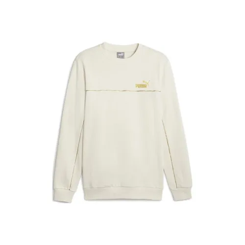 PUMA ESS Экрю Мужские Свитшоты