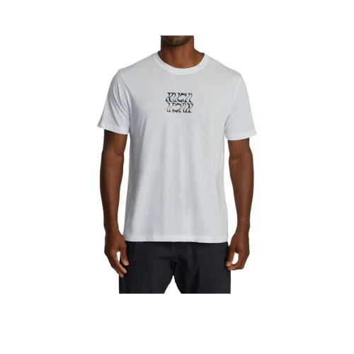 RVCA Белая Мужская Футболка