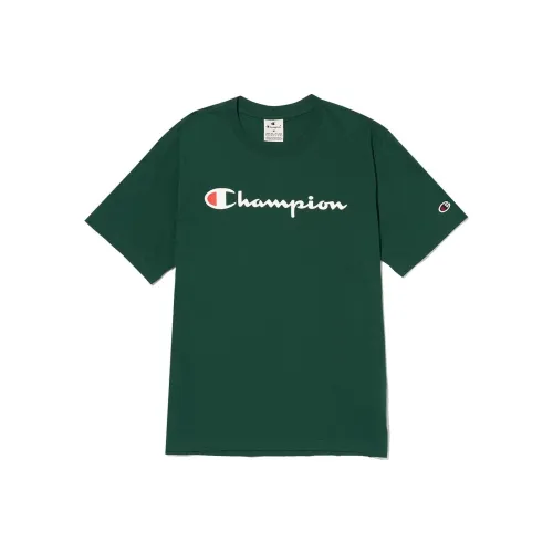 Champion T-Shirt Unisex Темно-зеленый